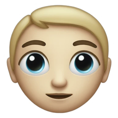 awakened third eye on forehead  sticker