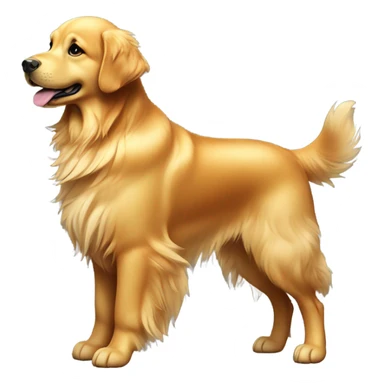 Golden retriever sticker