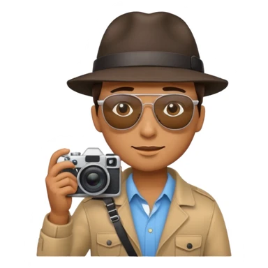 photographer taking a photo with their back to me sticker