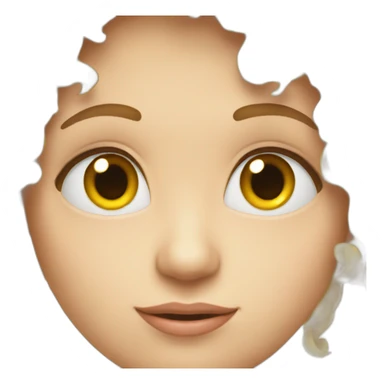 Chat cœur yeux sticker