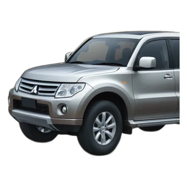 Mitsubishi pajero gen 3 sticker