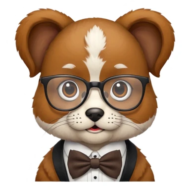 Professor Paws sticker