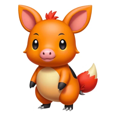 Tepig (full body) sticker