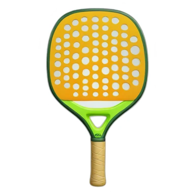 Pickleball racket zero balls sticker