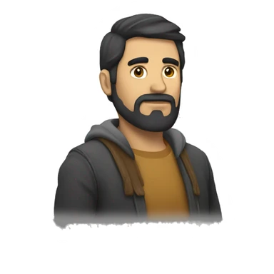 Mono espantado sticker