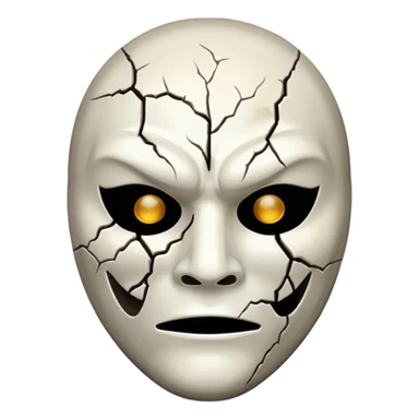 Scary  Mask sticker
