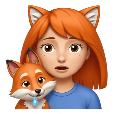 Make Dora and Swiper the fox crying sticker