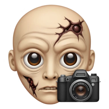 Cenobite with camera eye sticker