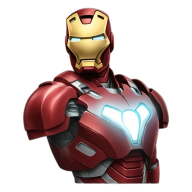 iron-man-eating sticker