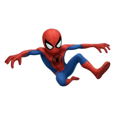 Spiderman swimming sticker