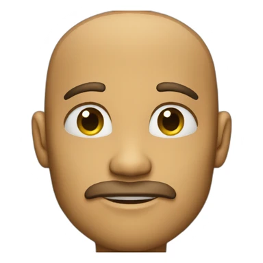 the same without a beard sticker