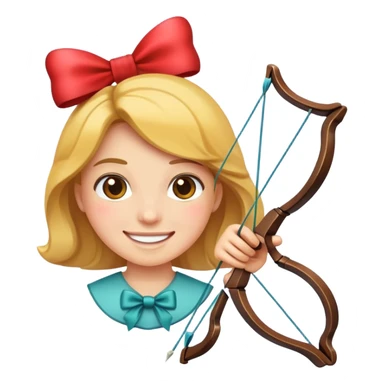 😌with bow sticker