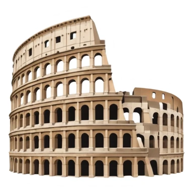 colosseum rome  emoji sticker