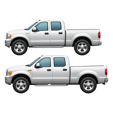 WHITE PICKUPTRUCK SIDE VIEW ELLISDON NAME ON TRUCK sticker