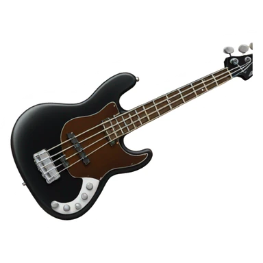  bass guitar sticker
