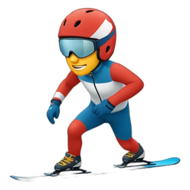 piste rouge athlétisme avec 6 couloirs sticker