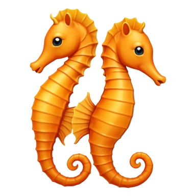Pls make for me an emoji : seahorse sticker