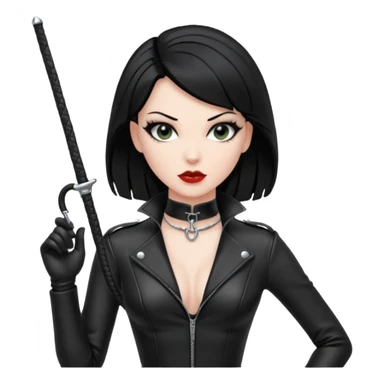 Create a Dominatrix with a  sticker