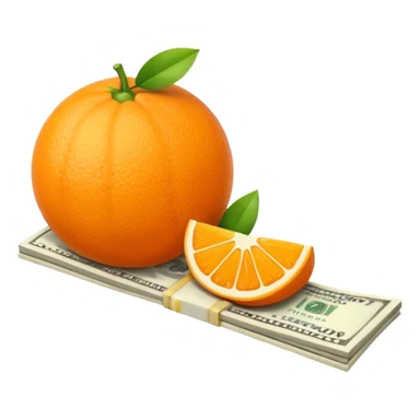 orange money bill sticker