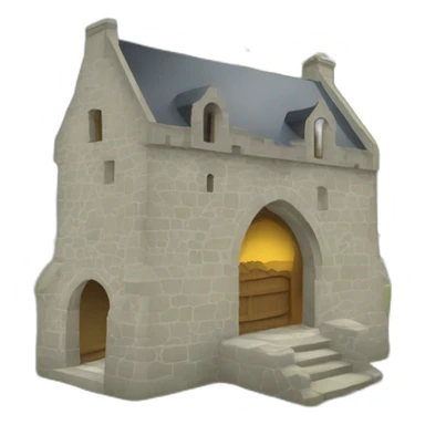 Ville de vitré en Bretagne sticker