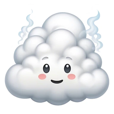 cloud of smoke  sticker