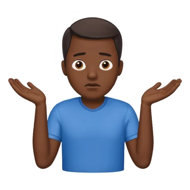 ⁶🤷🏾‍♂️⁷ sticker