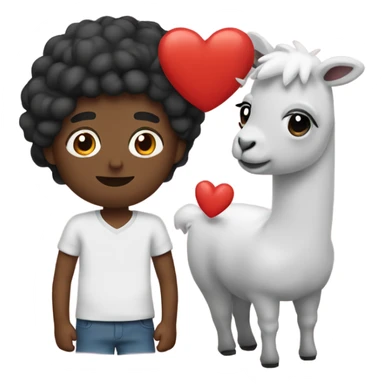 corazón negro en llamas sticker