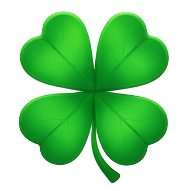 Four-Leaf Clover sticker