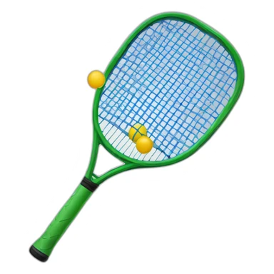 Pickleball racket sticker