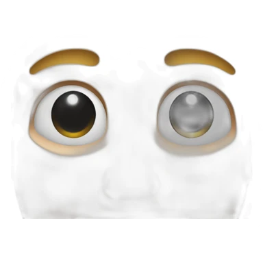 a man with 5 eyes sticker