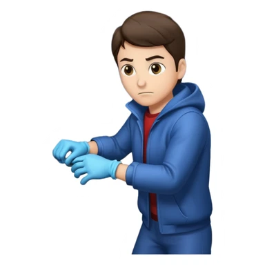 Break into car for blender sticker