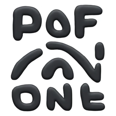 display the word Fon-Z sticker