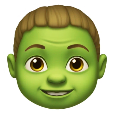 Shrek baby  sticker