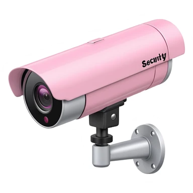 Security Camera pink Axis P1346-E sticker