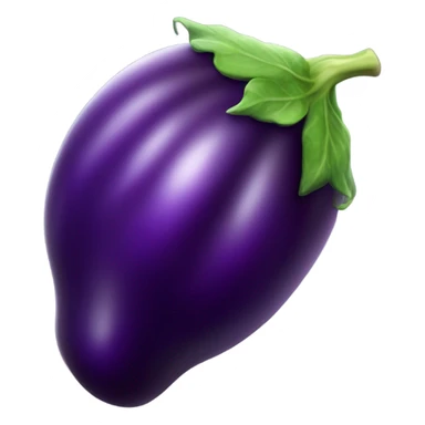 Eggplant emoji sticker