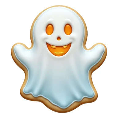 halloween ghost cookie  sticker