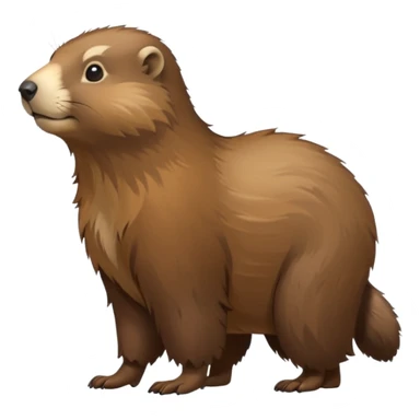 marmotte qui marche sticker