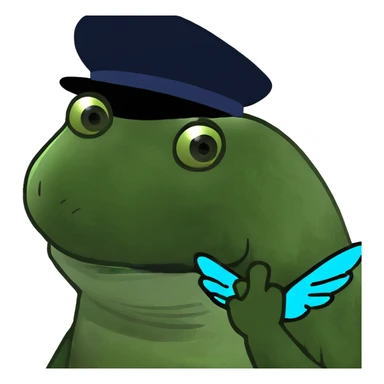 Carte crédit avec des ailes sticker