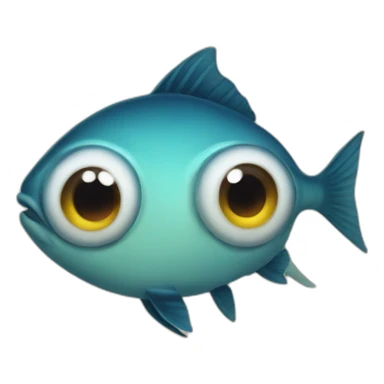 Three eyed fish sticker