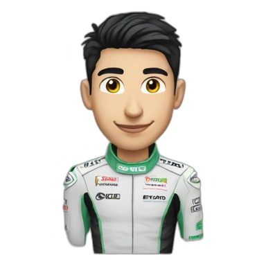 Esteban ocon sticker