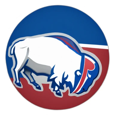 Buffalo bills logo sticker