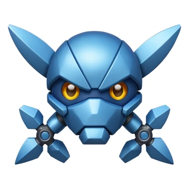 Haz un emoji del Pokémon metagross, hazlo parecido a la imagen sticker