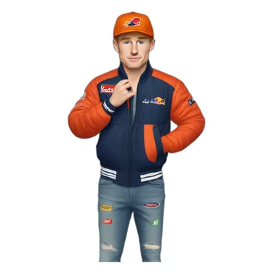 Verstappen avec des air max 96 sticker