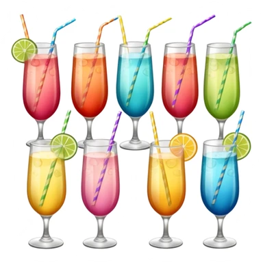 birthday drinks sticker