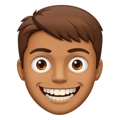 🙎🏻‍♂️com o dente serrado sticker