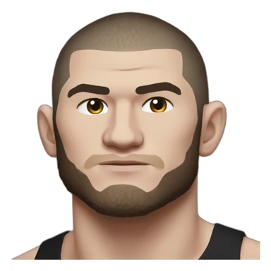 Ufc fighter khabib nurmagomedov sticker