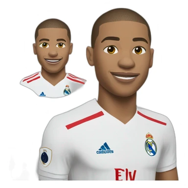 Mbappe-real-madrid sticker