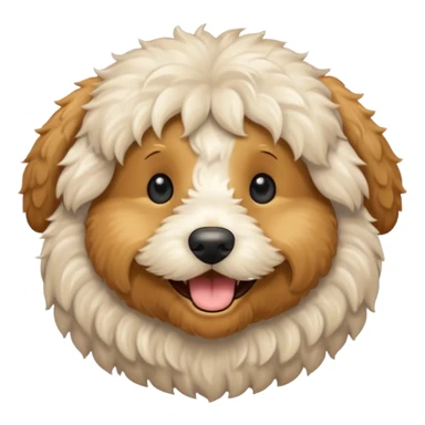 golden doodle  sticker