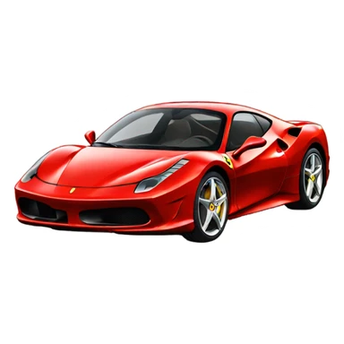 Ferrari car  sticker