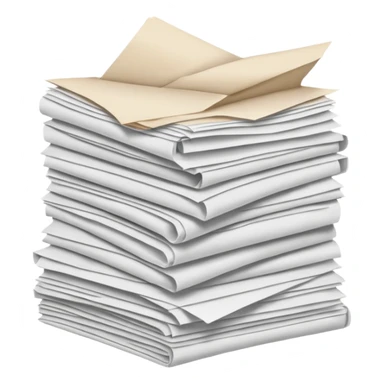 Pile of papers sticker